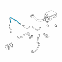 OEM Ford Vacuum Hose Diagram - BC3Z-9C493-F