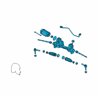OEM Chevrolet Gear Assembly Diagram - 20857570