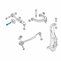 OEM BMW Hex Bolt With Washer Diagram - 33-32-6-760-346
