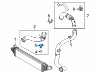 OEM Lincoln Manifold Absolute Pressure Sensor Sensor Diagram - JG9Z-9F479-B