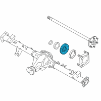 OEM Nissan Bearing-Rear Axle Inner Diagram - 40210-7S210