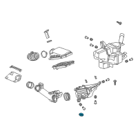 OEM Joint, Air Cleaner Resonator Diagram - 17236-R8A-A00