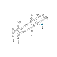 OEM Ford Lower Insulator Diagram - 7C3Z-1000155-A