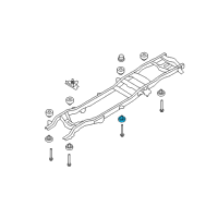 OEM Ford Lower Insulator Diagram - 7C3Z-1000155-B