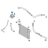 OEM Hyundai Cap Assembly-Radiator Diagram - 25330-D3000