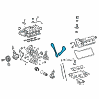 OEM Lexus Chain Sub-Assembly, NO.1 Diagram - 13506-0S020