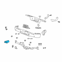 OEM Ford F-150 Adapter Diagram - F4TZ-14489-M