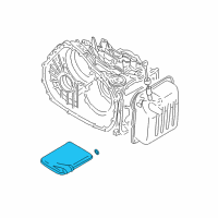 OEM Chrysler Filter-Valve Body Diagram - MR350441