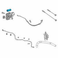 OEM 2018 Jeep Cherokee Filter-Fuel Vapor CANISTER Diagram - 4627332AB