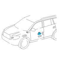 OEM Toyota Occupant Sensor Diagram - 89178-06040