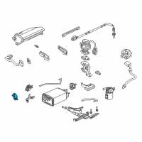 OEM Acura Valve Set, Solenoid Diagram - 17012-S10-L00