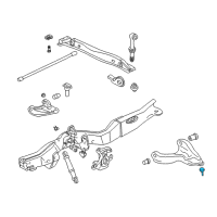 OEM GMC S15 Jimmy Lower Ball Joint Diagram - 88967425
