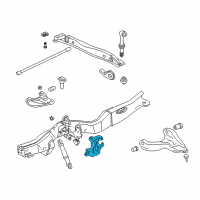 OEM Chevrolet S10 Steering Knuckle Diagram - 15684320