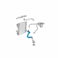 OEM Jeep Hose-Radiator Outlet Diagram - 55057203AC