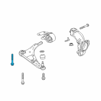 OEM Honda Odyssey Bolt, Flange (14X91) Diagram - 90161-TZ5-A00