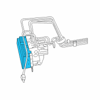 OEM Dodge Anti-Lock Brake System Module Diagram - 68089567AC