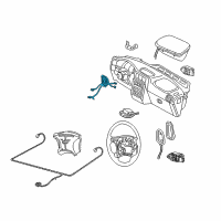 OEM Oldsmobile Coil Kit, Steering Wheel Inflator Restraint Module Diagram - 26087297