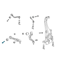 OEM Hyundai Santa Fe Sport Bolt Diagram - 54563-3K000