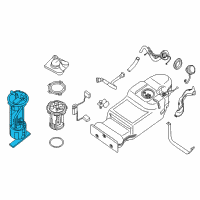 OEM Nissan Fuel Pump Assembly Diagram - 17041-ZP00A