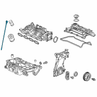 OEM Honda Civic Gauge Complete, Oil Le Diagram - 15650-59B-000