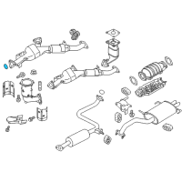 OEM Nissan Altima Gasket-Exhaust Diagram - 20691-51E01