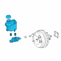 OEM Toyota Tundra Master Cylinder Diagram - 47201-0C071