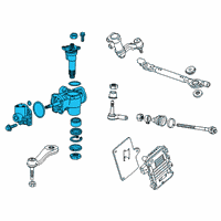 OEM Chevrolet Silverado Gear Assembly Diagram - 84315660