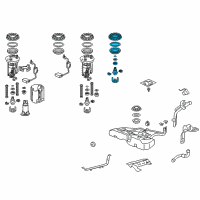 OEM Acura TL Regulator Assembly, Pressure Diagram - 17052-TK4-A00