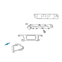 OEM Jeep Stud-Double Ended Diagram - 6508219AA