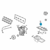 OEM 2015 Jeep Grand Cherokee Filter-Engine Oil Diagram - 4884899AC