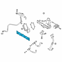 OEM Hyundai Gasket-Exhaust Manifold Diagram - 28521-2G401