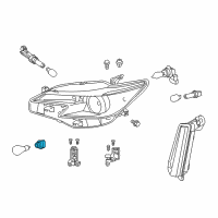 OEM Toyota 4Runner Socket Diagram - 90075-99078