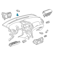 OEM Buick Automatic Lamp Sensor Diagram - 13525289
