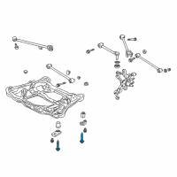 OEM Honda Civic Bolt, Flange (14X90) Diagram - 90179-SDA-A00