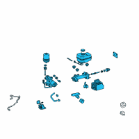 OEM Actuator Assembly Diagram - 47050-35031