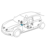 OEM Toyota Occupant Module Diagram - 89952-53021