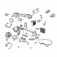 OEM Jeep Wrangler Sensor-Blower Motor Diagram - 4864957