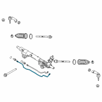 OEM Ford Pressure Line Diagram - BL1Z-3A714-A