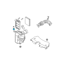 OEM Mounting Assembly RUBBR Diagram - 16557-JN21A