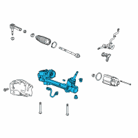 OEM Buick Steering Gear Diagram - 22943370