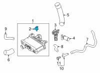 OEM Lexus Sensor, Turbo Pressure Diagram - 89421-78010