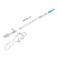 OEM Chevrolet S10 Upper Steering Shaft Diagram - 26064247