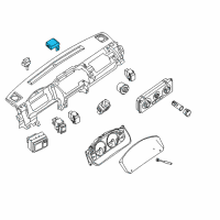 OEM Nissan Pathfinder CONTROLER Assembly-Key Less Diagram - 28595-EL00A