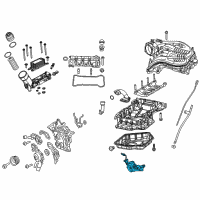 OEM Dodge Challenger Pump-Engine Oil Diagram - 68252670AP