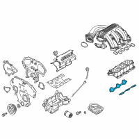 OEM Nissan Gasket-Manifold Diagram - 14035-8J101
