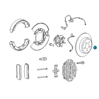 OEM Chrysler Nut-HEXAGON FLANGE Lock Diagram - 6506263AA
