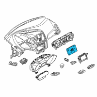 OEM 2016 Ford Focus Module Diagram - GJ5Z-14G371-H