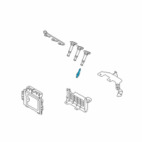 OEM Kia Spark Plug Assembly Diagram - 1884011051