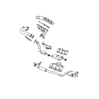 OEM Jeep Clamp-Exhaust Diagram - 52110201AA
