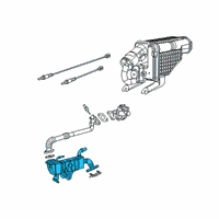 OEM Jeep Cooler-EGR Diagram - 5281421AE